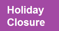 Holiday Closure - January 20, 2025